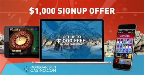 mohegan sun online casino promo